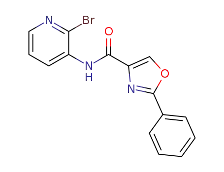 N-(2-bromopyridin-3-yl)-2-phenyl-1,3-oxazole-4-carboxamide