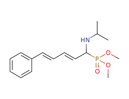 dimethyl ((2E,4E)-1-(isopropylamino)-5-phenylpenta-2,4-dien-1-yl)phosphonate