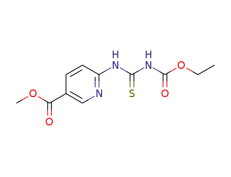 methyl 6-{[(ethoxycarbonyl)carbamothioyl]amino}pyridine-3-carboxylate