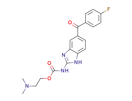 2-(dimethylamino)ethyl (5-(4-fluorobenzoyl)-1H-benzo[d]imidazol-2-yl)carbamate