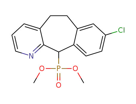 dimethyl (8-chloro-6,11-dihydro-5H-benzo[5,6]cyclohepta[1,2-b]pyridin-11-yl)phosphonate
