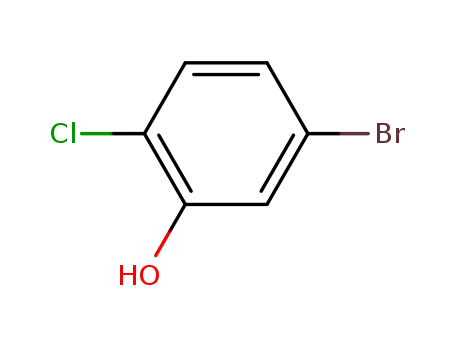 Molecular Structure of 183802-98-4 (5-Bromo-2-chlorophenol)