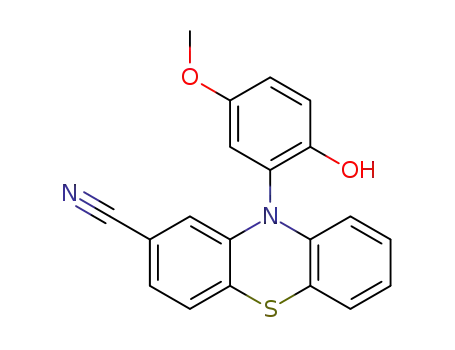 2-cyano-N-(2-hydroxy-5-methoxyphenyl)-10H-phenothiazine