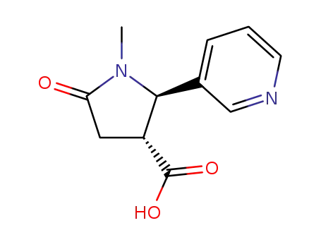 (2R,3R)-cotinine carboxylic acid