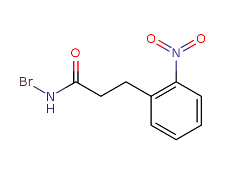 3-(2-nitro-phenyl)-propionic acid bromoamide