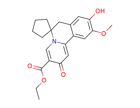 ethyl 9'-hydroxy-10'-methoxy-2'-oxo-2',7'-dihydrospiro[cyclopentane-1,6'-pyrido[2,1-a]isoquinoline]-3'-carboxylate