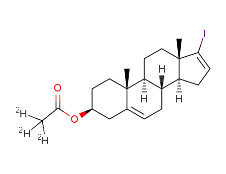 (3β)-17-iodoandrost-5,16-dienyl d3-acetate