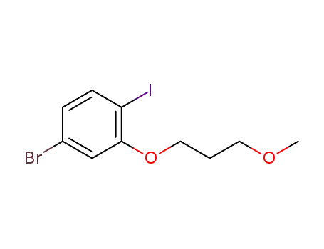 4-bromo-1-iodo-2-(3-methoxypropoxy)benzene