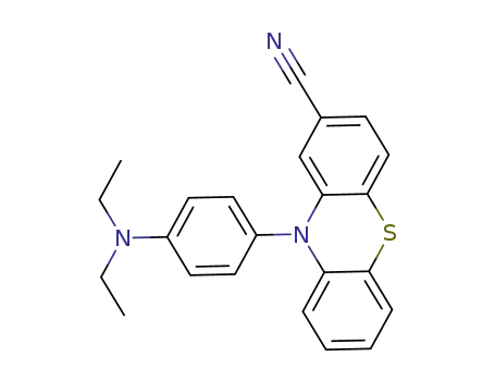 10-(4-(diethylamino)phenyl)-10H-phenothiazine-2-carbonitrile