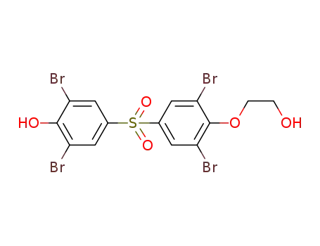 2,6-dibromo-4-[3,5-dibromo-4-(2-hydroxyethoxy)benzene-1-sulfonyl]phenol
