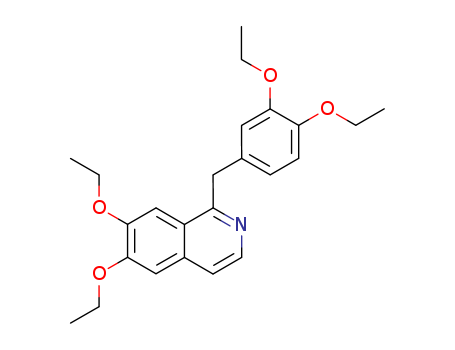 Isoquinoline,1-[(3,4-diethoxyphenyl)methyl]-6,7-diethoxy-