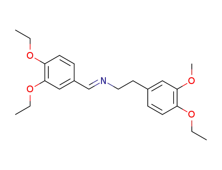 (4-ethoxy-3-methoxy-phenethyl)-(3,4-diethoxy-benzyliden)-amine