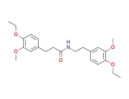 3-(4-ethoxy-3-methoxy-phenyl)-propionic acid-(4-ethoxy-3-methoxy-phenethylamide)