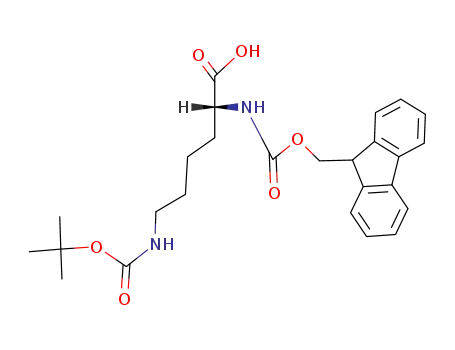 (R)-6-[(tert-Butoxycarbonyl)aMino]-2-[[[(9H-fluoren-9-yl)Methoxy]carbonyl]aMino]hexanoic acid