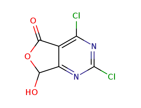 2,4-dichloro-7-hydroxyfuro[3,4-d]pyrimidin-5(7H)-one