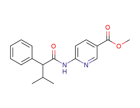 methyl 6-(3-methyl-2-phenylbutanamido)nicotinate