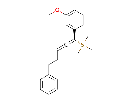 (S)-1-(3-methoxyphenyl)-5-phenyl-1-trimethylsilylpenta-1,2-diene