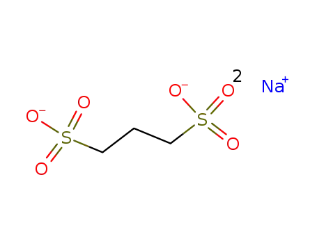Molecular Structure of 36589-58-9 (1,3-PROPANEDISULFONIC ACID DISODIUM SALT)