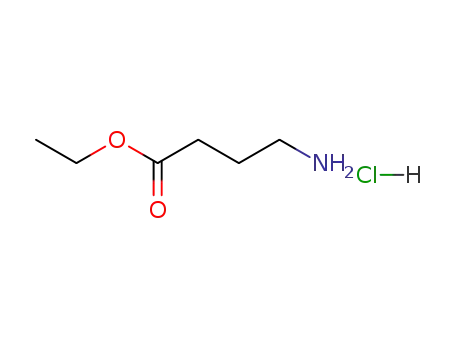 Molecular Structure of 6937-16-2 (ETHYL 4-AMINOBUTYRATE HYDROCHLORIDE)