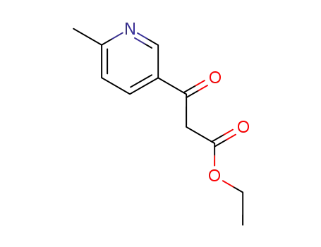 3-Pyridinepropanoicacid, 6-methyl-b-oxo-,ethyl ester