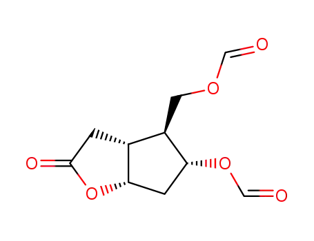 Formic acid (3aR,4S,5R,6aS)-4-formyloxymethyl-2-oxo-hexahydro-cyclopenta[b]furan-5-yl ester