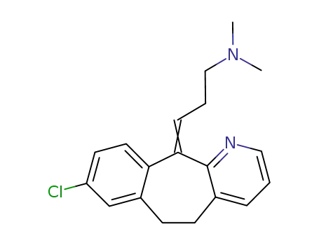 {3-[8-Chloro-5,6-dihydro-benzo[5,6]cyclohepta[1,2-b]pyridin-(11Z)-ylidene]-propyl}-dimethyl-amine