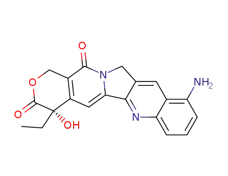 Molecular Structure of 91421-43-1 (9-Aminocamptothecin)