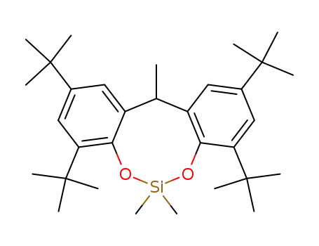 2,4,8,10-Tetra-t-butyl-6,6,12-trimethyl-12H-dibenzo[d,g][1,3,2]dioxasilocin