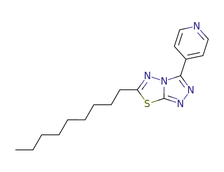 6-Nonyl-3-pyridin-4-yl-[1,2,4]triazolo[3,4-b][1,3,4]thiadiazole