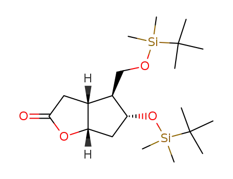 (1S,5R,6R,7R)-6-<<(tert-butyldimethylsilyl)oxy>methyl>-7-<(tert-butyldimethylsilyl)oxy>-2-oxabicyclo<3.3.0>octane-3-one