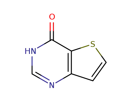 Molecular Structure of 16234-10-9 (Thieno[3,2-d]pyrimidin-4(3H)-one)