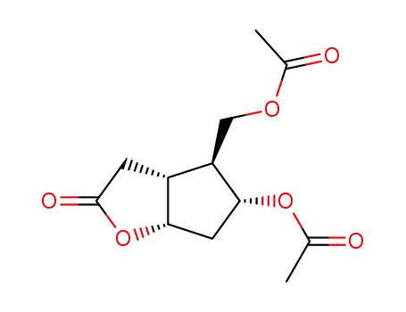 (3aR,4S,5R,6aS)-5-(acetyloxy)-4-[(acetyloxy)methyl]hexahydro-2H-cyclopenta[b]furan-2-one