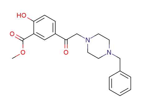5-[2-(4-Benzyl-piperazin-1-yl)-acetyl]-2-hydroxy-benzoic acid methyl ester