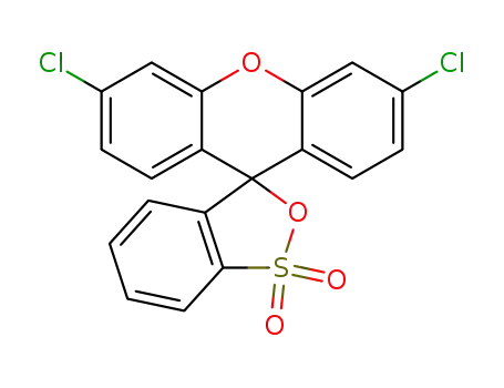 3',6'-dichlorospiro[benzo[c][1,2]oxathiole-3,9'-xanthene] 1,1-dioxide
