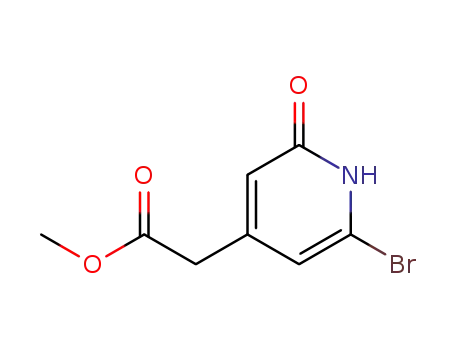 Methyl 2-(2-bromo-6-oxo-1H-pyridin-4-yl)acetate