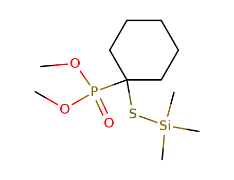 (1-Trimethylsilanylsulfanyl-cyclohexyl)-phosphonic acid dimethyl ester