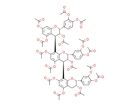 per-O-acetylepicatechin (4β,8)2-trimer