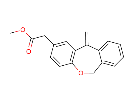 11-methylene-6,11-dihydrodibenzoxepin-2-acetic acid methyl ester