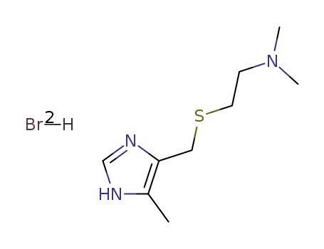 Dimethyl-[2-(5-methyl-1H-imidazol-4-ylmethylsulfanyl)-ethyl]-amine; hydrobromide