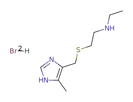 Ethyl-[2-(5-methyl-1H-imidazol-4-ylmethylsulfanyl)-ethyl]-amine; hydrobromide
