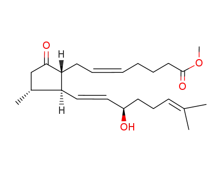 (5Z.13E)-(8R.11R.12R.15R)-15-Hydroxy-9-oxo-11.19-dimethyl-5.13.18-prostatriensaeure-methylester