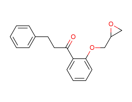 1-(2-(oxiran-2-ylmethoxy)phenyl)-3-phenylpropan-1-one