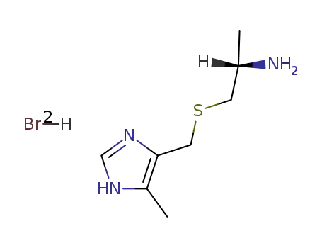 (S)-1-<(5-Methylimidazol-4-yl)methylthio>-2-propyl-Dihydrobromid