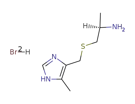 (R)-1-<(5-Methylimidazol-4-yl)methylthio>-2-propyl-Dihydrobromid