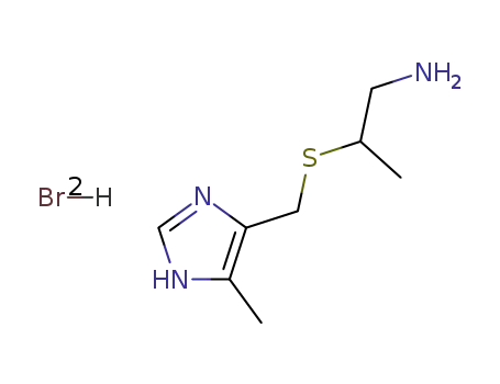 2-<(5-Methylimidazol-4-yl)methylthio>-1-propylamine-Dihydrobromid