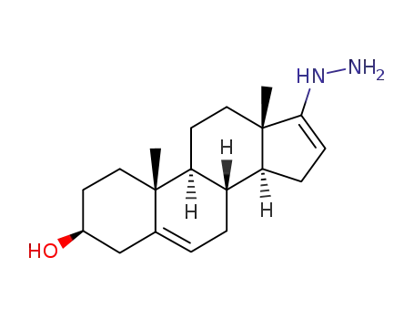 (3S,8R,9S,10R,13S,14S)-17-Hydrazino-10,13-dimethyl-2,3,4,7,8,9,10,11,12,13,14,15-dodecahydro-1H-cyclopenta[a]phenanthren-3-ol