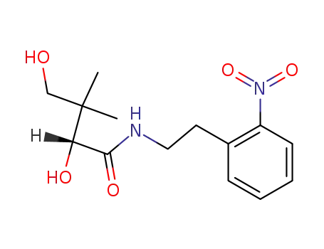 opt.-akt.-<2-Nitro-phenaethyl>-pantoyl-amin