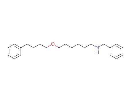 Molecular Structure of 97664-55-6 (6-N-Benzylamino-1-(4'-phenylbutoxy)Hexane)