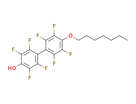 2,3,5,6,2',3',5',6'-Octafluoro-4'-heptyloxy-biphenyl-4-ol
