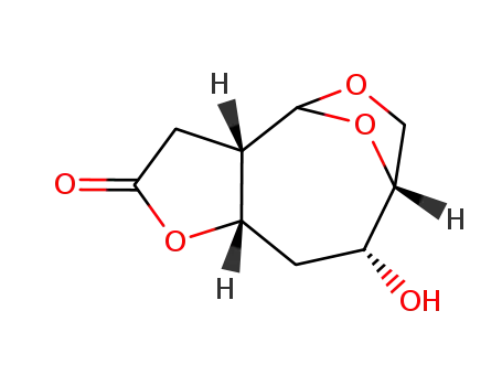 (2S,6S,8R,9R)-8-Hydroxy-5,11,12-trioxa-tricyclo[7.2.1.02,6]dodecan-4-one